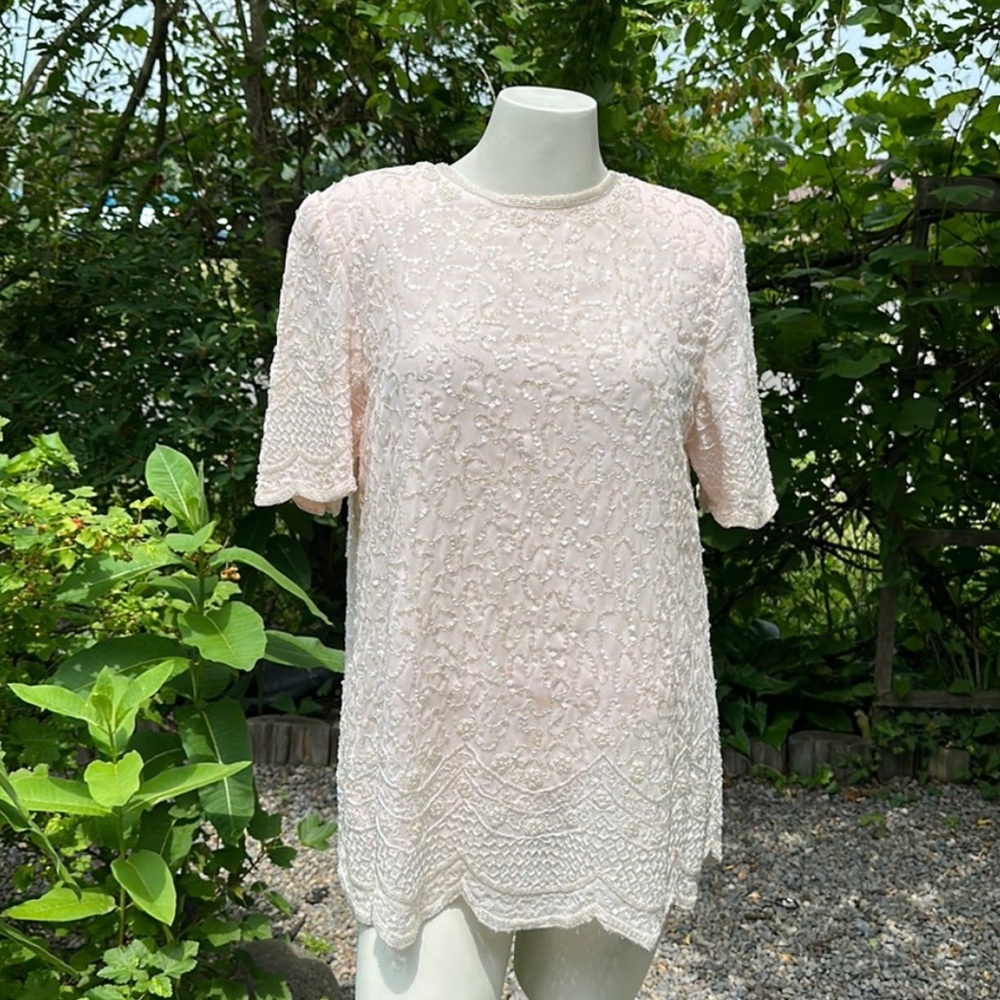 Sequins blouse or mini dress